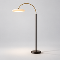 Avelin Arc Floor Lamp complete studio view