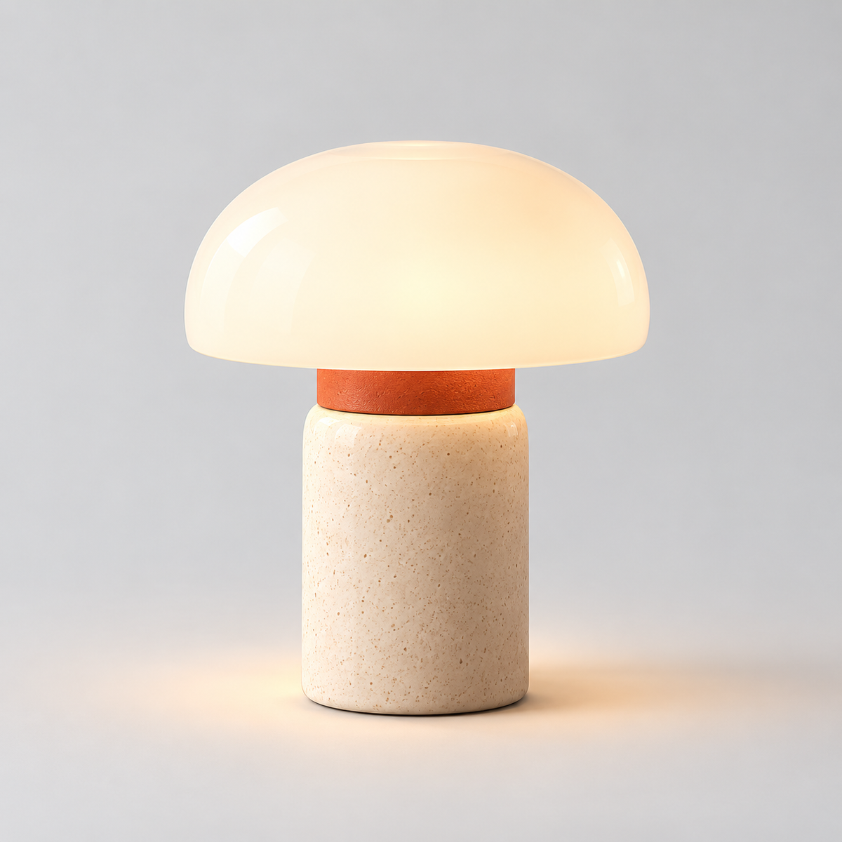 Noma Ceramic Portable Lamp complete studio view