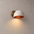 Oriel Dome Wall Light complete studio view